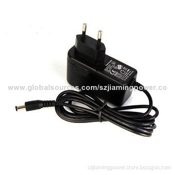 12W/12V/1A Wall Mount AC Adapter, Comes in EU Type